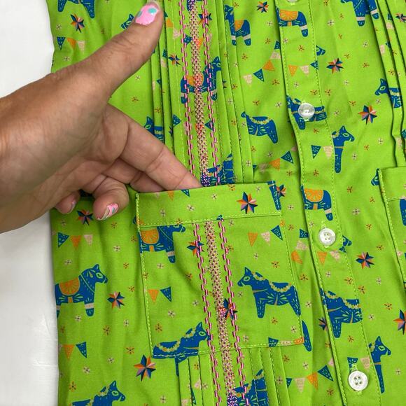 NWT Blue Quail Size 8 Fiesta Sleeveless Dress - Picture 2 of 5